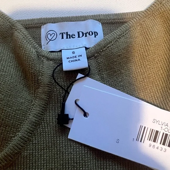 NWT The Drop Women's Sylvia Midi Sweater Dress Size Small (E3) - Picture 6 of 9